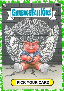 2023 Topps cubo de basura niños va de vacaciones verde paralelo elige el tuyo - Imagen 1 de 1