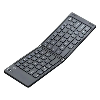 Bluetooth Mini Keyboard Foldable Magnetic Portable Rechargeable keyboard - Image 1 of 4