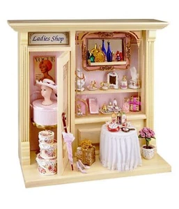 Dolls House Ladies Shop with Accessories Reutter Miniature Ready Built Display - Picture 1 of 8