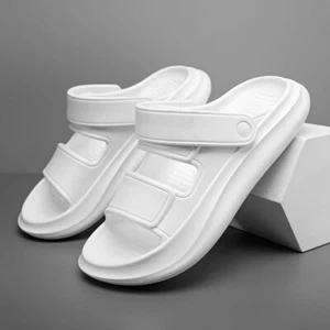 Sandalias de playa transpirables para hombre de verano chanclas boca pantuflas suaves EE. UU. 11 - Imagen 1 de 16