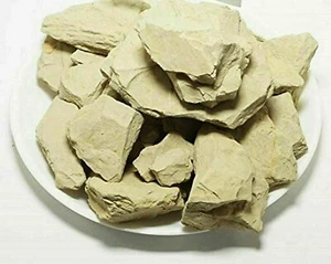 Multani Mitti Clay Whole Fullers Earth 100% Pure Natural Premium Cosmetic Grade - Picture 1 of 9