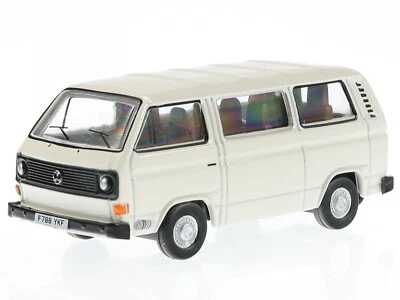 VW T3 Bus bianco RHD modello di auto 76T25010 Oxford 1:76 - Immagine 1 di 4