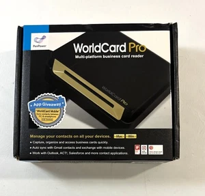 PenPower WorldCard Pro WCU02A Multi-Platform Business Card Reader - Picture 1 of 10