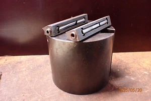 LOTTO 343 WEINIG 122 MM X100 MM X 1-1/2" PERNO FORO TESTA COLTELLO STAMPAGGIO ONDULATO - Foto 1 di 7