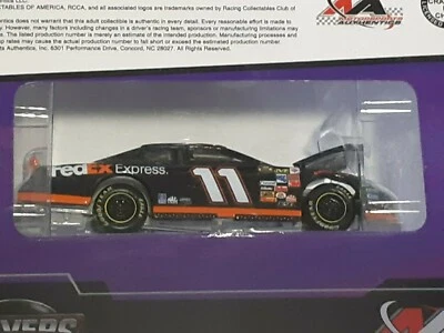 Denny Hamlin #11 FedEx Express 2007 Monte Carlo SS edição limitada 1:64 - Imagem 1 de 4