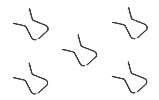 5 Pc Door Window Metal Clip Crank Retainer Roll Up Winder Handle Retaining Clips - Image 1 of 1