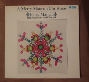 Henry Mancini His Orchestra and Chorus A MERRY MANCINI CHRISTMAS LP Vinyl Rec NM - Picture 1 of 4