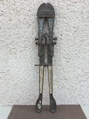 Ancienne pince coupe boulons / Sam SGDG / N°0 / Outils anciens / Collection - Photo 1/4