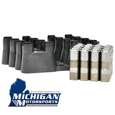 Elevadores y bandejas guía LS7 para 4.8, 5.3, 5.7, 6.0, 6.2, 7.0 GM LS LS1 LQ4 Foto 1 de 4