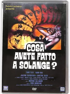 DVD Cosa avete fatto a Solange? 2005 Fabio Testi;Karin Baal Eagle Pictures - Imagen 1 de 1