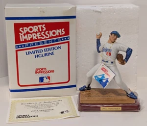 Sports Impressions L.A. Dodgers  Orel Hershiser Baseball Figure Limited Edition - Picture 1 of 15
