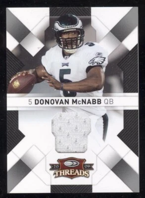 76 DONOVAN McNABB 2009 PANINI DONRUSS THREADS JERSEY /250 EAGLES NFL FOOTBALL - Image 1 of 2