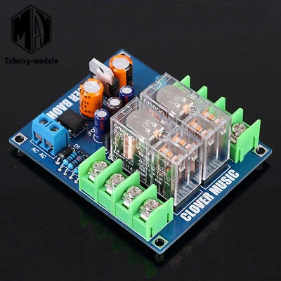 Dual OMRON Relay 7812+UPC1237 Speaker Horn Protection Board for AC12-24V US - Image 1 of 4