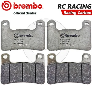 4 PASTIGLIE FRENO ANTERIORI CARBON-CERAMIC SUZUKI DL V STROM 1000 2018-2019 - Foto 1 di 3