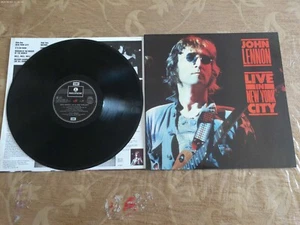 John Lennon – Live In New York City LP 1986 Europe NM/NM - Foto 1 di 4
