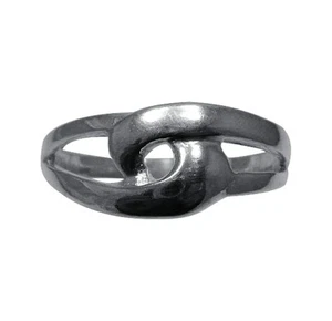 Stylish Sterling Silver Ring Hallmarked 925 Handmade Nickel Free - Picture 1 of 4