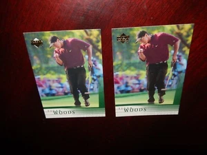 2001 Upper Deck Tiger Woods Rookie Card lot of 2 #1 - Bild 1 von 9