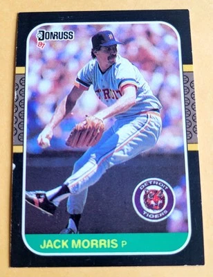 JACK MORRIS - 1987 Donruss #173  **NM/MT**  FREE SHIP & RETURN! - Image 1 of 2