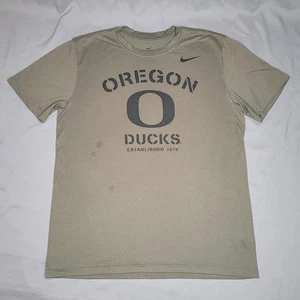 Oregon Ducks Shirt Herren Large Militärgrün NCAA Fußball Nike T-Shirt Dri-FIT OR - Bild 1 von 13