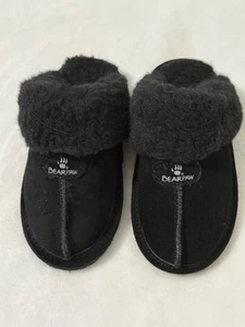 New BEARPAW Loki Youth 671Y Black II Girls Girl’s Size 13 US Kids Shoes Slippers - Picture 1 of 7