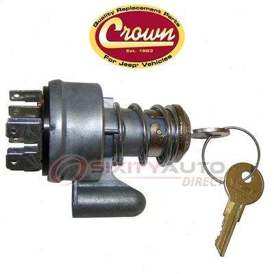 Crown Automotive Ignition Switch Kit for 1973-1975 Jeep CJ5 - Switches  ba Foto 1 de 4