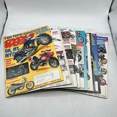 Cycle World Motorcycle Magazine 1996 Lot of 9 Issues Honda Suzukis Yamaha BMW - Image 1 of 4