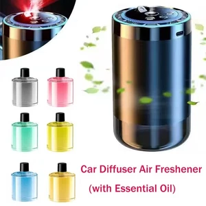 Diffusore Auto Deodorante Piccolo 5 Livelli Regolazione Auto Profumo Purificatore Aria con Olio - Foto 1 di 24