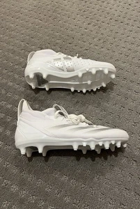 Adidas Adizero Impact. 2 große Kinder Fußballschuhe Größe 5,5 weiß silber IF2520 - Bild 1 von 9