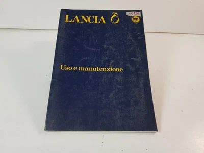 Folleto Uso y Mantenimiento Lancia Delta Original No Copia Edione Azul La 1982 - Imagen 1 de 4