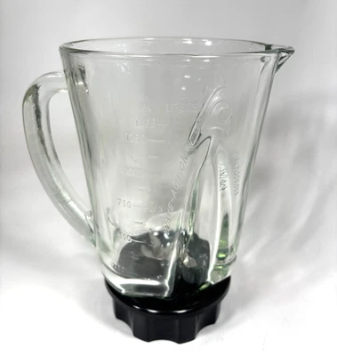 Jarra de repuesto Hamilton Beach Glass Wave Action 48 oz, 6 tazas con hoja Foto 1 de 4