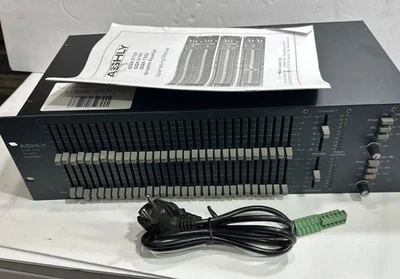 Ashly GQX-3102 Dual Channel 31-Band Graphic Equalizer (1992-35) Untested - Image 1 of 4