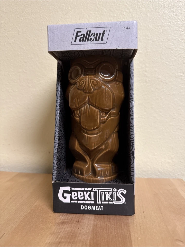 Geeki Tikis Fallout Dogmeat Tiki Mug Bethesda Think Geek New in Box RARE - Image 1 of 4