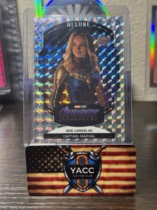 2022 UD Marvel Allure Brie Larson as Captain Marvel White Diamond /50 - Picture 1 of 2
