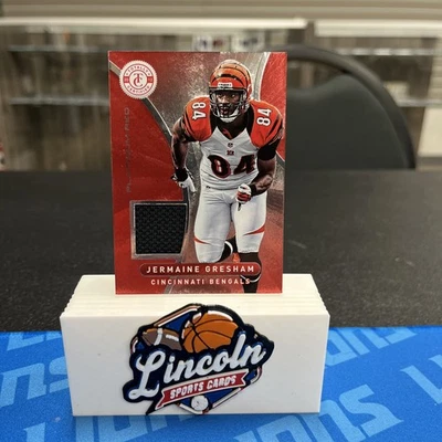 2012 Panini Totally Certified Red Materials /299 Jermaine Gresham #21 Bengals - Image 1 of 3