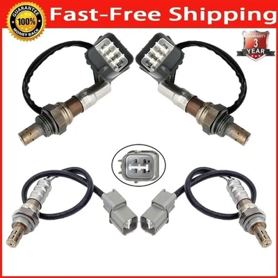 Juego de 4 sensores de oxígeno O2 superior + inferior aptos para Honda Odyssey 3,5 L V6 2005 2006 EE. UU. Foto 1 de 4