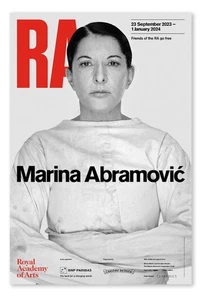 Marina Abramović Mini Poster | RA Exhibition Print | Art gift | 38.1x25.4cm New - Picture 1 of 6
