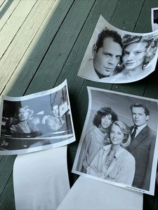 (3) MOONLIGHTING PRESSEFOTOS LOT 1986 ABC BRUCE WILLIS CYBILL SHEPHARD - Bild 1 von 11