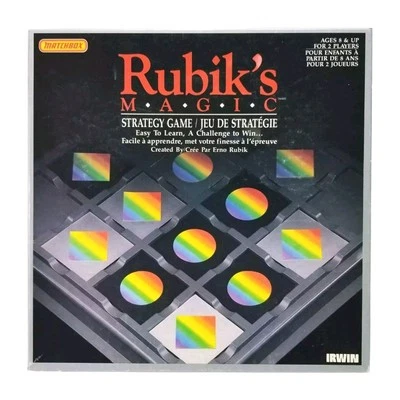 Rubik's Magic Vintage Strategy Game Logic Pattern Tile Board Game ▪︎ Complete - Image 1 of 4
