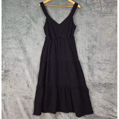 Vestido para mujer mediano babydoll en capas midi cottagecore calado bruja hada grunge Foto 1 de 4