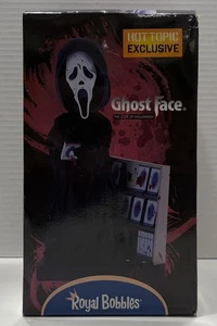 Royal Bobbles Ghostface Scream Hot Topic Exclusive Bobblehead New - Picture 1 of 8