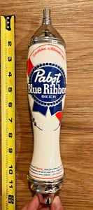 Pabst Blue Ribbon Beer Tap Handle Knob Top Brewing Draft Bar Top Kegerator PBR - Picture 1 of 8