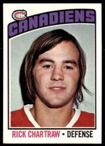 1976-77 Topps Rick Chartraw ` Montreal Canadiens #244 - Picture 1 of 2