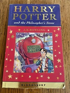 Harry Potter and the Philosopher's Stone J. K. Rowling 2001 Bloomsbury PB 1st VG - Picture 1 of 9