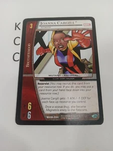 VS. System TCG Marvel 2006 Xmen Joanna Cargill Brotherhood MXM-094 - Picture 1 of 2