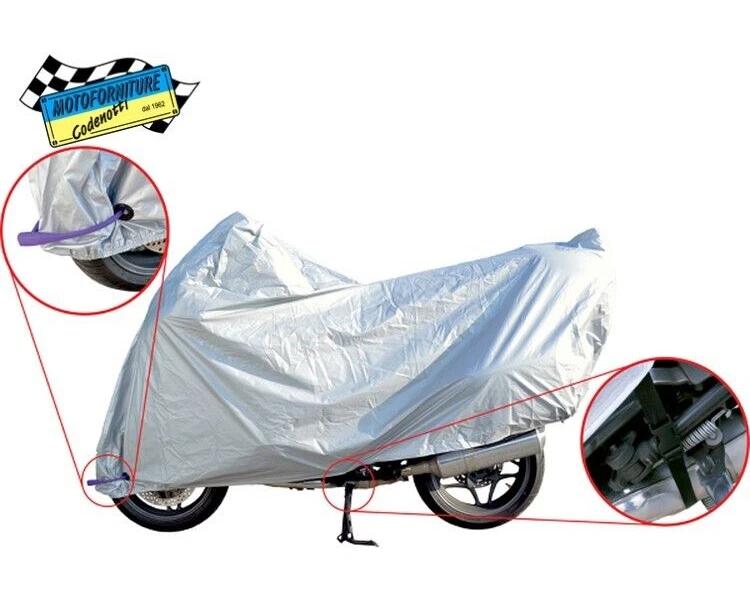 Telo Copri Moto Taglia L  228X99X124CM - Immagine 1 di 1