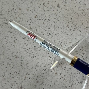 Avis Rent A Car Lincoln Nebraska Airport Vintage Ballpoint Pen #19881 - Picture 1 of 7