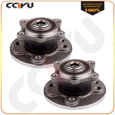 Pair Rear Wheel Bearing Hub Assembly Fits Mini Cooper 2007 2008 2009 2010-2015 Foto 1 de 4