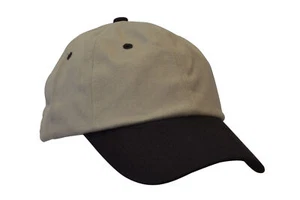 Mens Baseball Cap Solid Sun Hat Fishing Hiking Outdoor Beach Tennis KHAKI - Picture 1 of 4