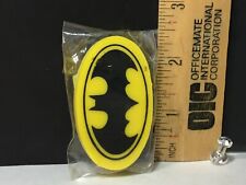 Vintage 1989 Applause Batman Logo Signal Eraser New Sealed