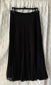 Maxi Falda Larga Tejida Negra Granate Hill Mujer Talla XS Talla 2 Cintura Elástica - Imagen 1 de 6